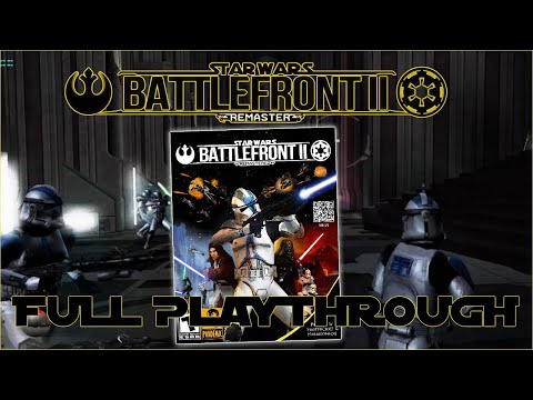 Star Wars Battlefront 2 Remaster Mod 501st Journal Campaign Full Playthrough