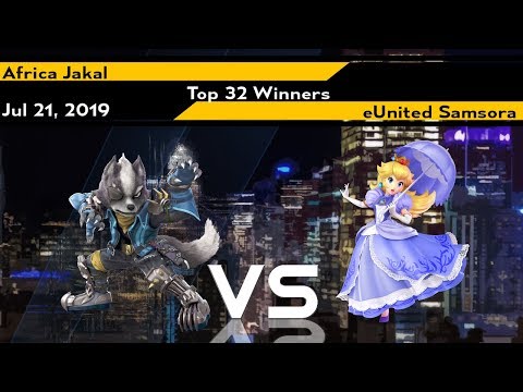 [Smash Ultimate] Defend The North 2019 (Top 32 Winners) - Africa Jakal vs eUnited Samsora