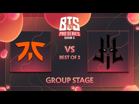 Full Game: Fnatic vs Lilgun Game 2 (BO2) | BTS Pro Series Season 12
