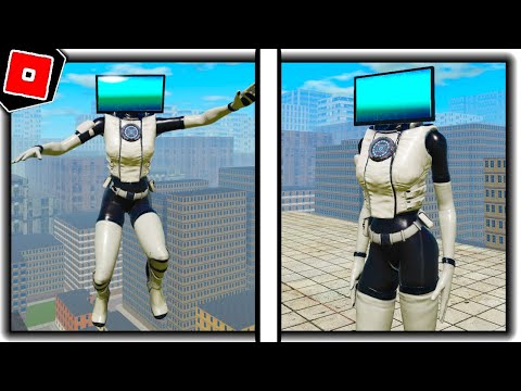 How to get PC WOMAN MORPH in TOILETVERSE - Roblox