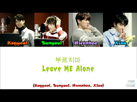 UP10TION (업텐션) - Leave Me Alone (부르지마)(Telemonster OST) Lyrics [COLOR CODED|HAN|ROM|ENG]