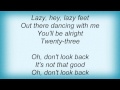 Earlimart - Lazy Feet 23 Lyrics - Arina Tolbugina Earlimart - Lazy Feet 23 Lyrics
