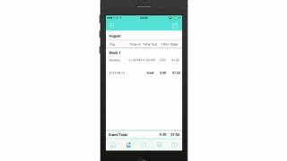 Time Totals Format -Timesheet Calculator Tutorial
