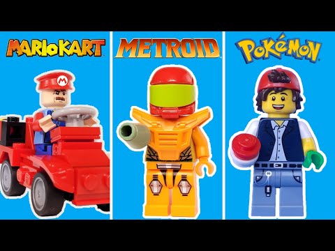 I Turned 50 Famous Video Games into Lego...