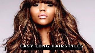 Beautiful Stylish Hairstyles For Long Hair | Easy Hairstyles For Girls
