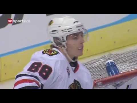 Victoria Cup 2009 09 29 Chicago Hawks vs  ZSC Lions