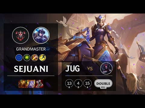 Sejuani Jungle vs Elise - EUW Grandmaster Patch 11.2