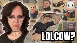 reacting to my lolcow thread