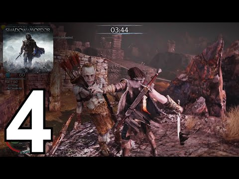 Shadow Of Mordor - Gameplay Walkthrough Part 4 - Climbing The Ranks & Shattered Memories (PS4)