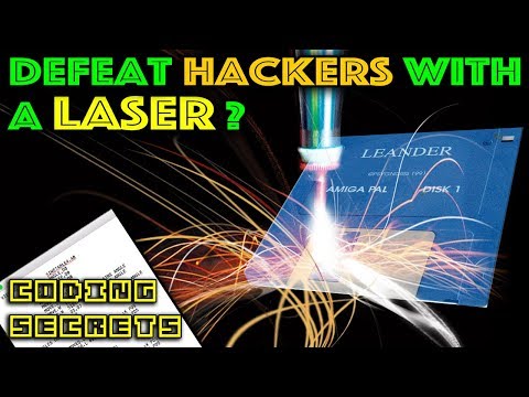 How a Laser-Shot Disk Defeats Hackers & Pirates (Coding Secrets)