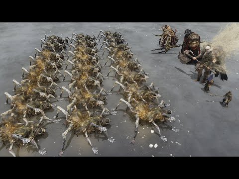 All Bosses of Leyndell Vs 20x Random Units - Elden Ring