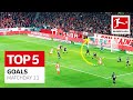 Top 5 Goals • Nkunku, Jovetic & More | Matchday 11 - 2021/22