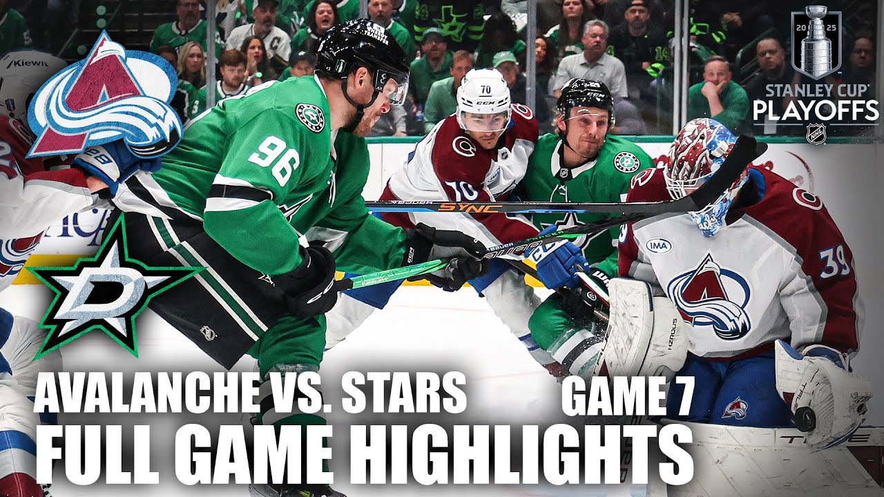 Game 7 🚨 Colorado Avalanche vs. Dallas Stars | Full Game Highlights | ESPN NHL
