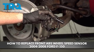 How to Replace Front ABS Wheel Speed Sensor 2004-2008 Ford F-150