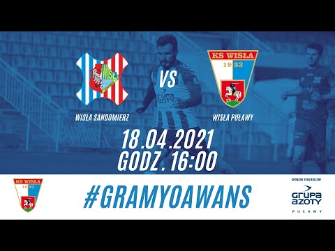 Skrót meczu ligowego z Wisłą Sandomierz