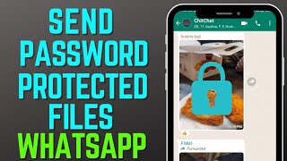 [2023] How to send password protected files on whatsapp?