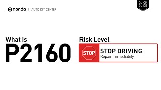 dtc p2160 interpretation