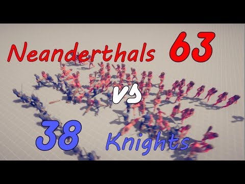 Totally Accurate Battle Simulator #2 update (knights vs medieval warriors)
