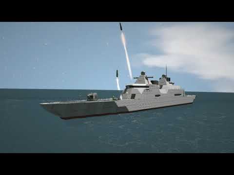 Space Engineers - NSDD-01 Ibram Class Missile Destroyer