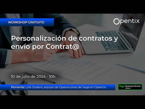 Workshop: Personalizaci�n de contratos y env�o por Contrat@