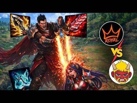 Wild Rift: FULL CRIT DARIUS VS HELLSDEVIL