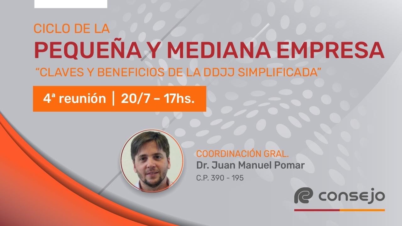 Ref. 4204NV. Ciclo de la Pequeña y Mediana Empresa 4° Reunión 2026