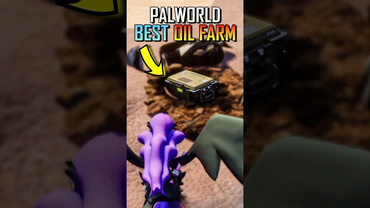 How To Farm Oil SUPER FAST In Palworld Feybreak