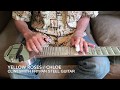 Clinesmith Frypan Steel Guitar - Yellow Roses / Chloe