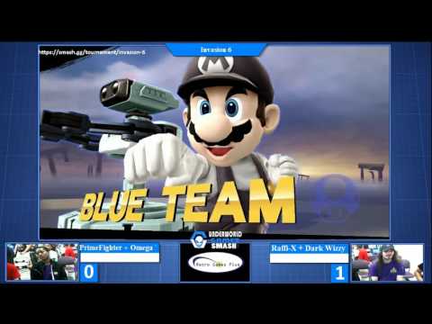 Prime Fighter + Omega Tyrant vs Dark Wizzy + Raffi-X