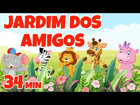 Jardim dos Amigos - Giramille 34 min | Desenho Animado Musical