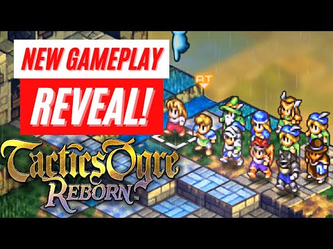 Tactics Ogre: Reborn New Gameplay Trailer Reveal Nintendo Switch Footage News