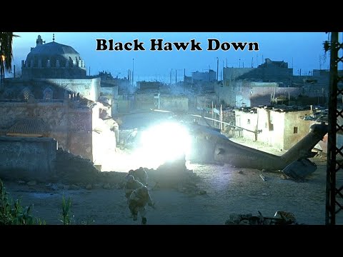 Black Hawk Down - Delta and Sergeant Norm Gibson break through to the second downed helicopter