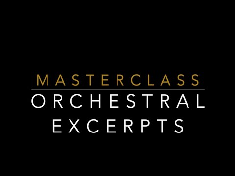 Sérgio Pires - Online Masterclass on Orchestral Excerpts (in Spanish)