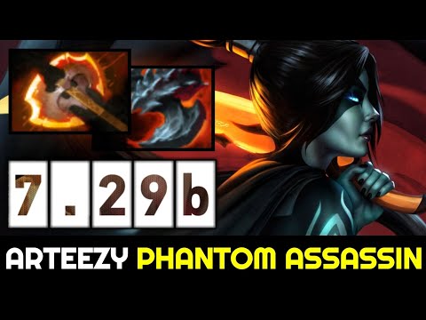 ARTEEZY First time Phantom Assassin on 7.29b New Patch