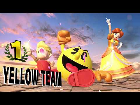 Super Smash Bros Ultimate-Team victory poses part1