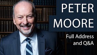 Peter Moore | Full Address and Q&A | Oxford Union video