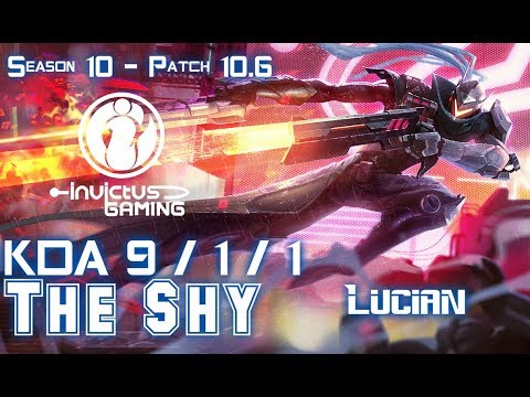 IG The Shy LUCIAN vs IRELIA Mid - Patch 10.6 KR Ranked
