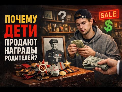 Почему же дети продают награды близких?