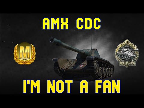 AMX CDC I'm Not A Fan ll World of Tanks Console Modern Armour - Wot Console