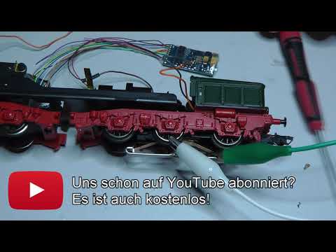 Modellbahn-Tutorials.de - Folge 2: Einbau ESU Loksound 5 in Märklin Lokomotive