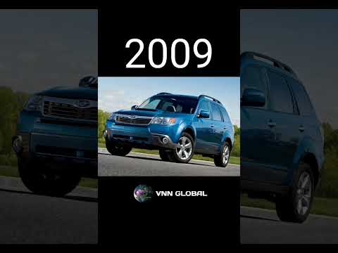Evolution Of Subaru Forester (1995-2023) #shorts