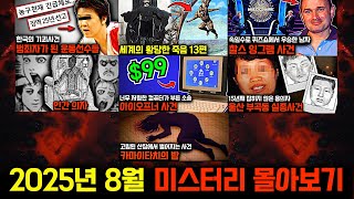 Download lagu 미스터리, 범죄, 사건 사고.. 2025년 8월의 미스터리 영상 몰아보기 [미스터리] mp3