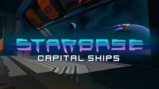 Авторы MMO Starbase назвали дату старта раннего доступа и рассказали о гигантских капитальных кораблях