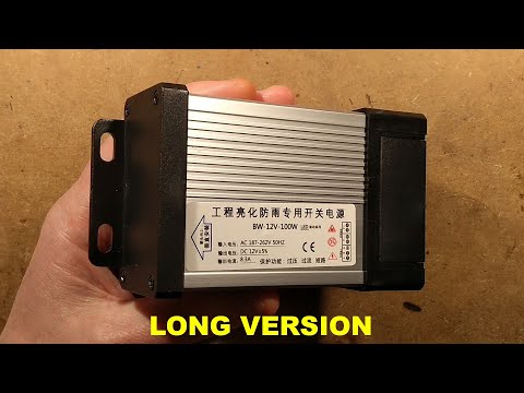Cheap imported "rainproof" power supply (long version).