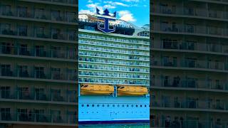 Wonder of the Seas Sets Sail from PortMiami 🛳️ #vacation #dream #travel #cruise
