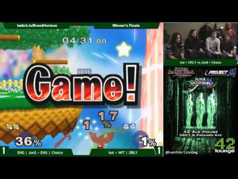 Construct 42-  EHG|JR + EHG|Choice vs WIT|ORLY + hot - Melee Doubles WFs
