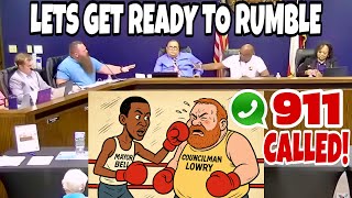 Councilman Lowry gets DESTROYED by Mayor Bell - KAREN 911 CALLS INCLUDED