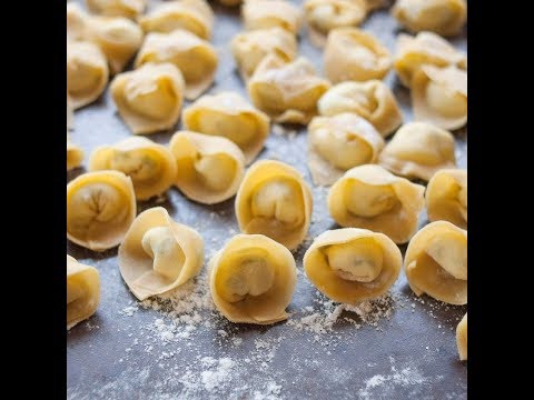 How to make fresh pasta at home. Learn how to make Tortellini pasta at home.