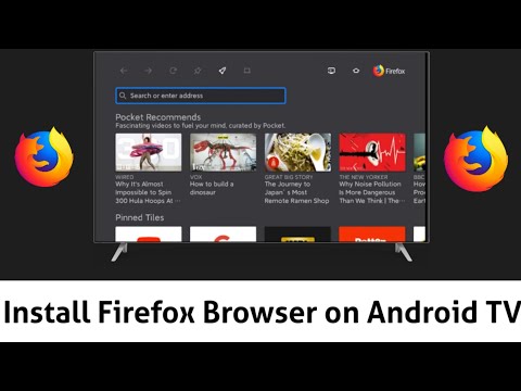 How to Install Firefox Browser on Android TV | MI TV Box | Android TV