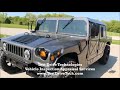 1985 AM General M 998 HMMWV HUMMER Military Equipment Inspection Video Washington Mo